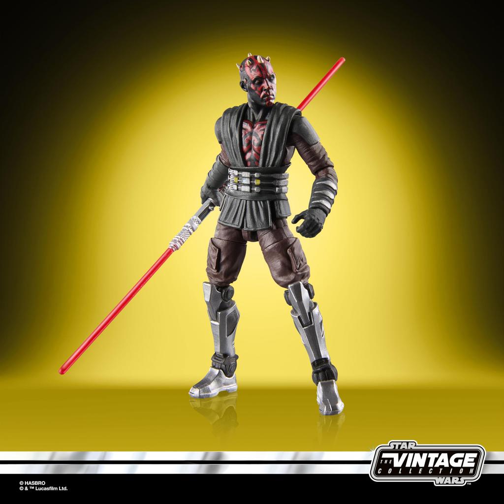 Hasbro Star Wars Vintage Collection Star Maul Shadow Lord Maul Premium Collectible Action Figure G2615 Authentic Wars 3.75-inch