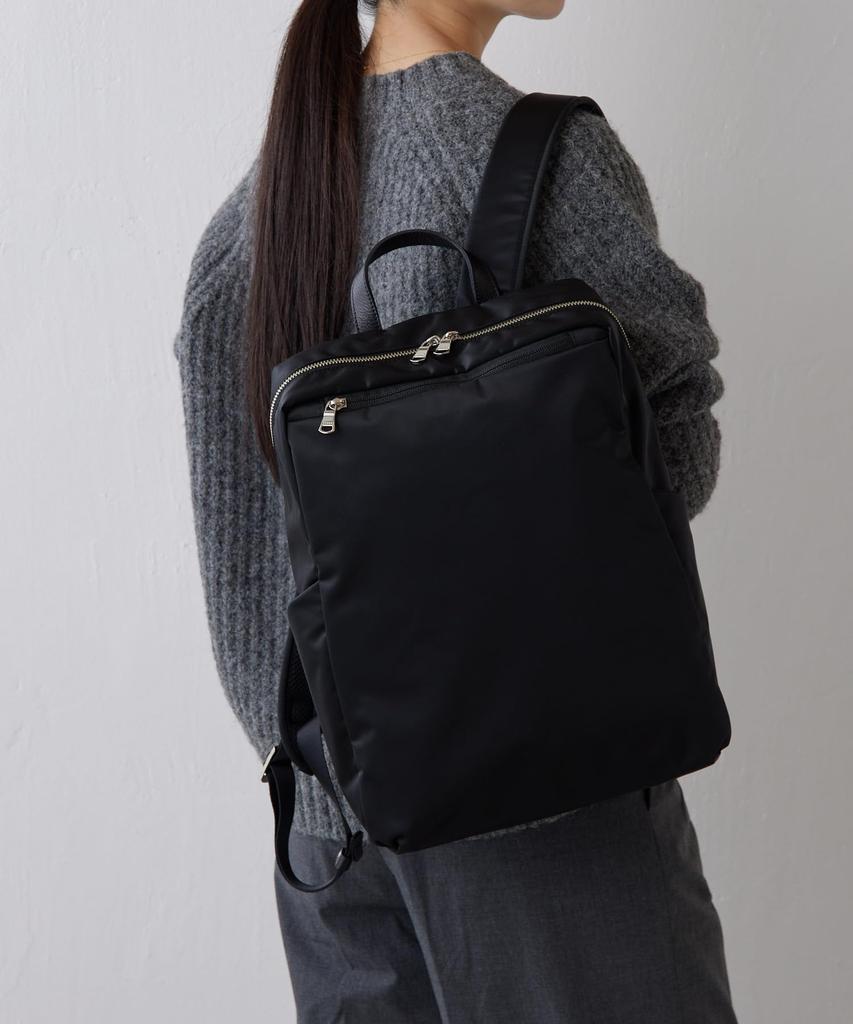 backpack with mesh back RUZ1032225A0002 Free Black Other 2 [Russet] Multi-functional (SF-221)