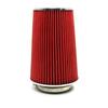 3" Inlet Auto Long Ram Cold Air Intake Filter Cone Filter Red Universal KN Types