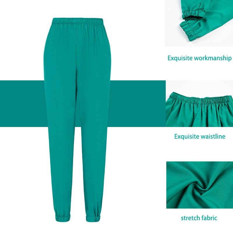 Unisex Quick-Drying Split Scrub Suit for Spa, Salon & Medical Use