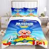 Exquisites 3D Plim Clown Tapeten Anime Digitaldruck Bettwäsche Set Bettbezug Steppdecke Bett Jugend Kinder Mädchen Jungen Geschenk