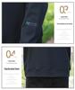 Men's Woodpecker Casual Long-Sleeve T-Shirt, 2025 Spring/Autumn, Plus Size Loose Fit, Round Neck Handsome Sweatshirt.