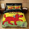 Pimpa Bedding Quilt Set Quilt Cover Pillowcase Home Decoration Birthday Gift (1 * duvet cover + 2 * pillowcase, without core)