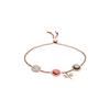 Dragonfly Necklace Stainless Steel Bracelet Women Necklaces Rose-Gold EGS2566221