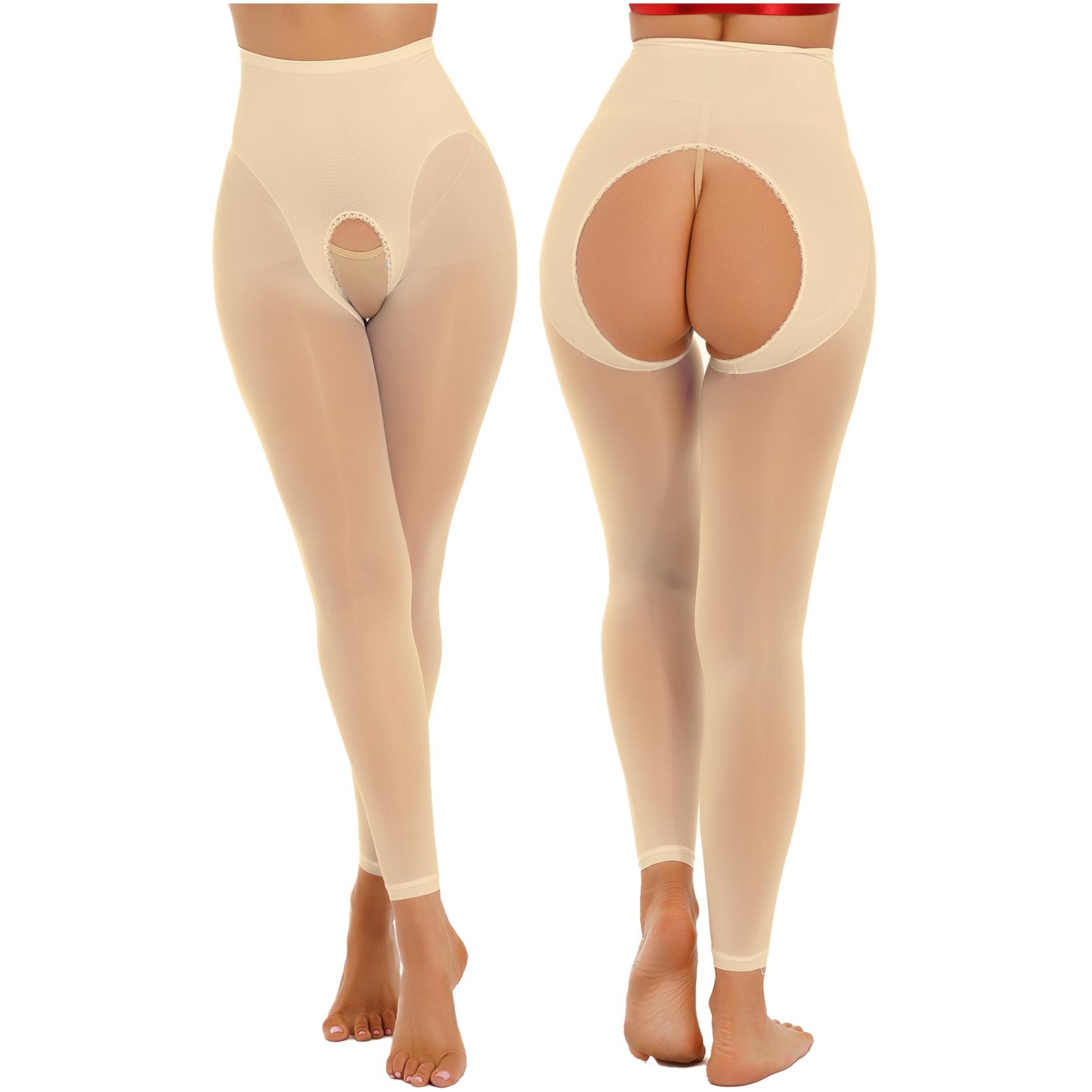 

Женские сексуальные чулки, леггинсы, прозрачные лоскутные узкие брюки с высокой талией, брюки One Size