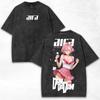 2026 Heißer Verkauf DAN DA DAN Anime Shiratori Airaash T-Shirt für Herren Damen Kleidung Vintage Wed Übergroßes T-Shirt Sommer Kurzarm Baumwoll-T-Shirts Oberteile
