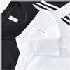 Korean Fashion Men Long Sleeve Shirt Street Style Stripes Patchwork Shirt Spring and Autumn Pure Cotton Casual Tops Youth White Shirt
