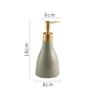 Hand Soap Pump Dispenser Shampoo Bottle Refillable Container for Kitchen