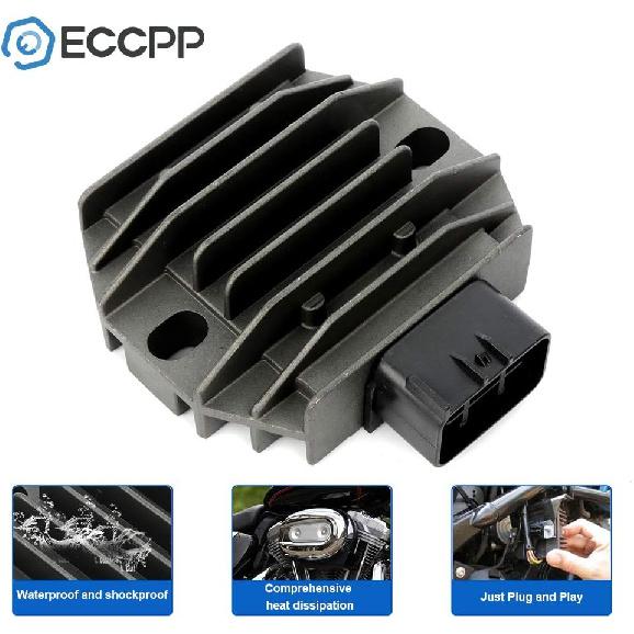 ECCPP Voltage Regulator Rectifier Fit for 2004-2013 for YAMAHA Raptor 350 2001-2005 for YAMAHA Raptor 660R 2006-2017 for YAMAHA Raptor 700 2009