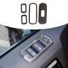 For Mercedes-Benz G Class G500 G63 W463 2019-2025 Real Carbon Fiber Windows Lift Button Switch Panel Cover Trim Accessories