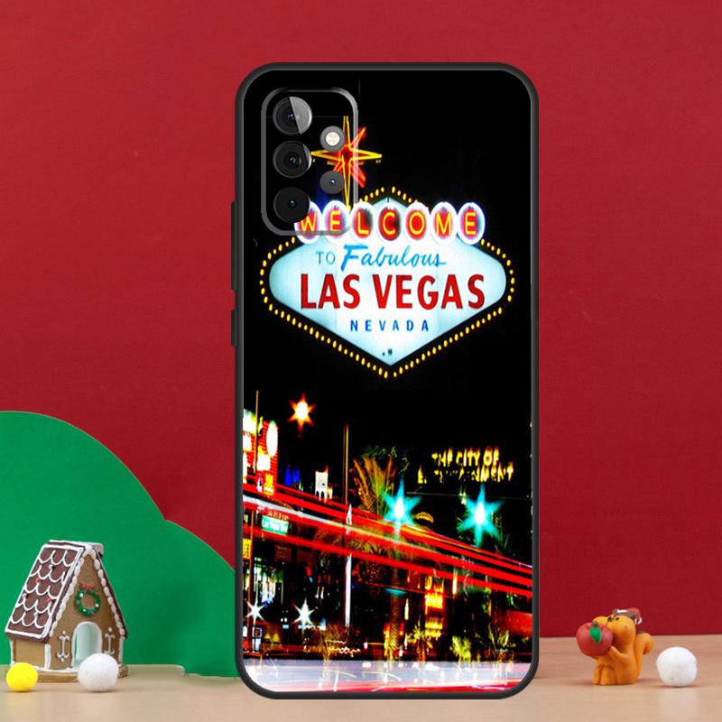 Las Vegas Sign LIGHTS Nevada Rome Case For Samsung Galaxy A36 A56 A06 A13 A53 A32 A12 A22 A52 A35 A17 A16 A55 A15 A54 A34 A14