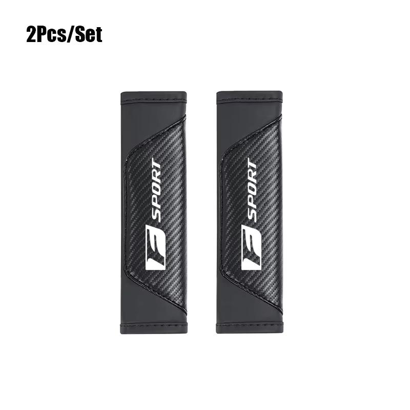 

2Pcs Car Seat Belt Covers Shoulder Protection Pad Accessories For Lexus F SPORT ES RX NX LS UX LM LX GX LC RZ IS CT GS RC HS SC