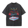 Washed Vintage Bad Bunny DTMF Tour Merch T Shirt Debi Tirar Mas Fotos Tshirt Men Women Fashion Hip Hop Oversized Tshirts Tops