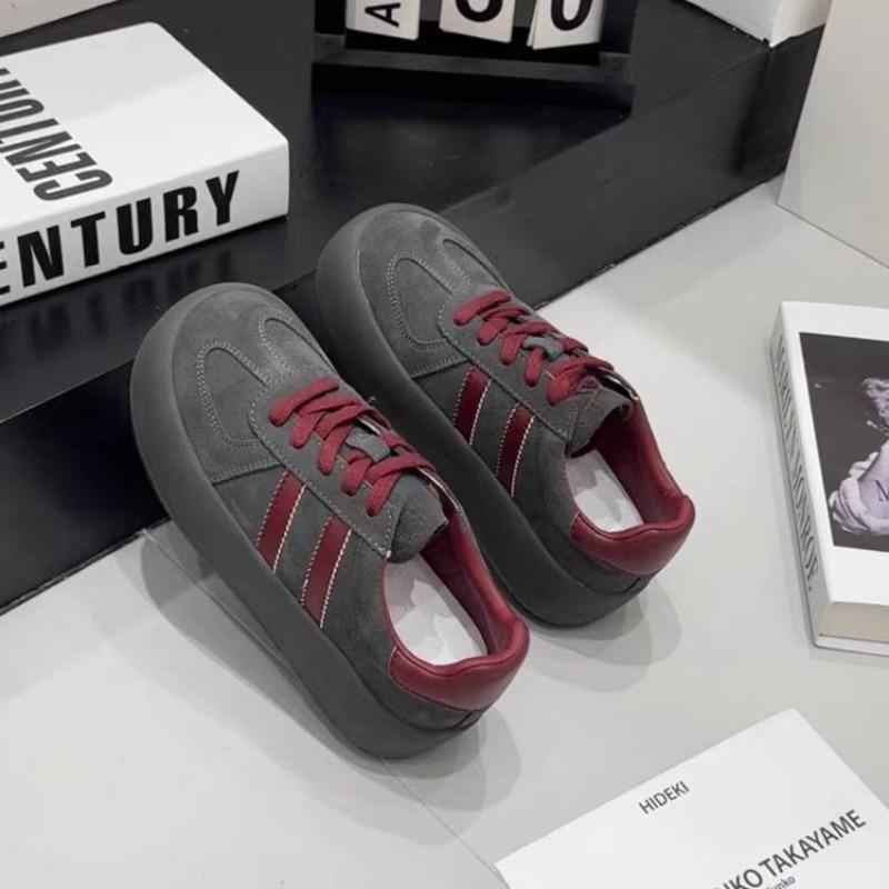 Mode Neues Design Mode Freizeitschuhe Outdoor Schnür-Sneaker für Damen Weiblich Bequem Vielseitig Sportschuhe Vulkanisierte Schuhe