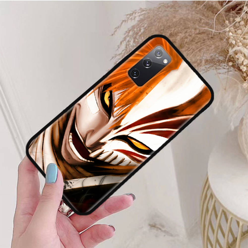 Capa Preta para OPPO Reno 8 6 5 4 Pro Plus Find X3 A17 A3 A31 A38 A40 A53 A54 A55 A74 A76 A78 A77 A80 A94 A95 A96 Lite W-61 Echigo BLEACH