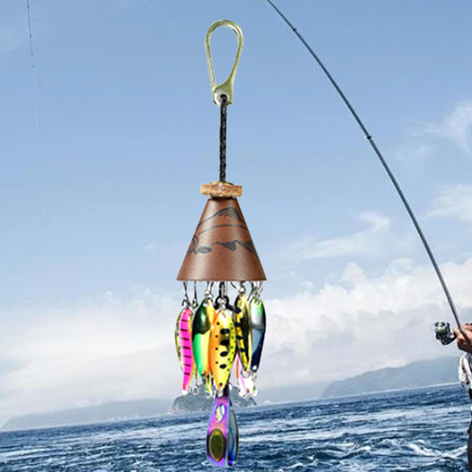 

Fishing Lure Sequins Hanger Organizer Convenient Tackle Hanging Design Fly Hooks