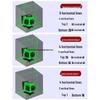 12-Line High-Precision Green Laser Level with Strong Light and Self-Leveling