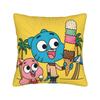 Gum Ball Darwin Square Pillow Case  Cushion Cover Creative Polyester Decor Throw Pillow Case Cover for Living Room 18"