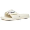 Anta Snoopy X  Lifestyle Series Durable Breathable Silent Slide Sandals Women Footwear White Blue 922126993-4