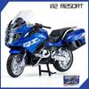 1/12 BMW R1250 RT Alloy Sports Motorcycle Model Diecast Metal Toy Travel Street Motorcycle Model Simulation Collection Kids Gift