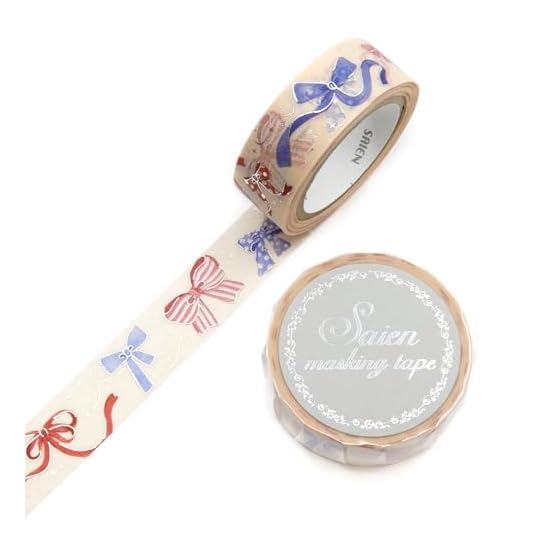 SAIEN Foil Series Glitter Ribbon UR-3090 Washi Tape Stationery Notebook Journal Decoration Wrappin