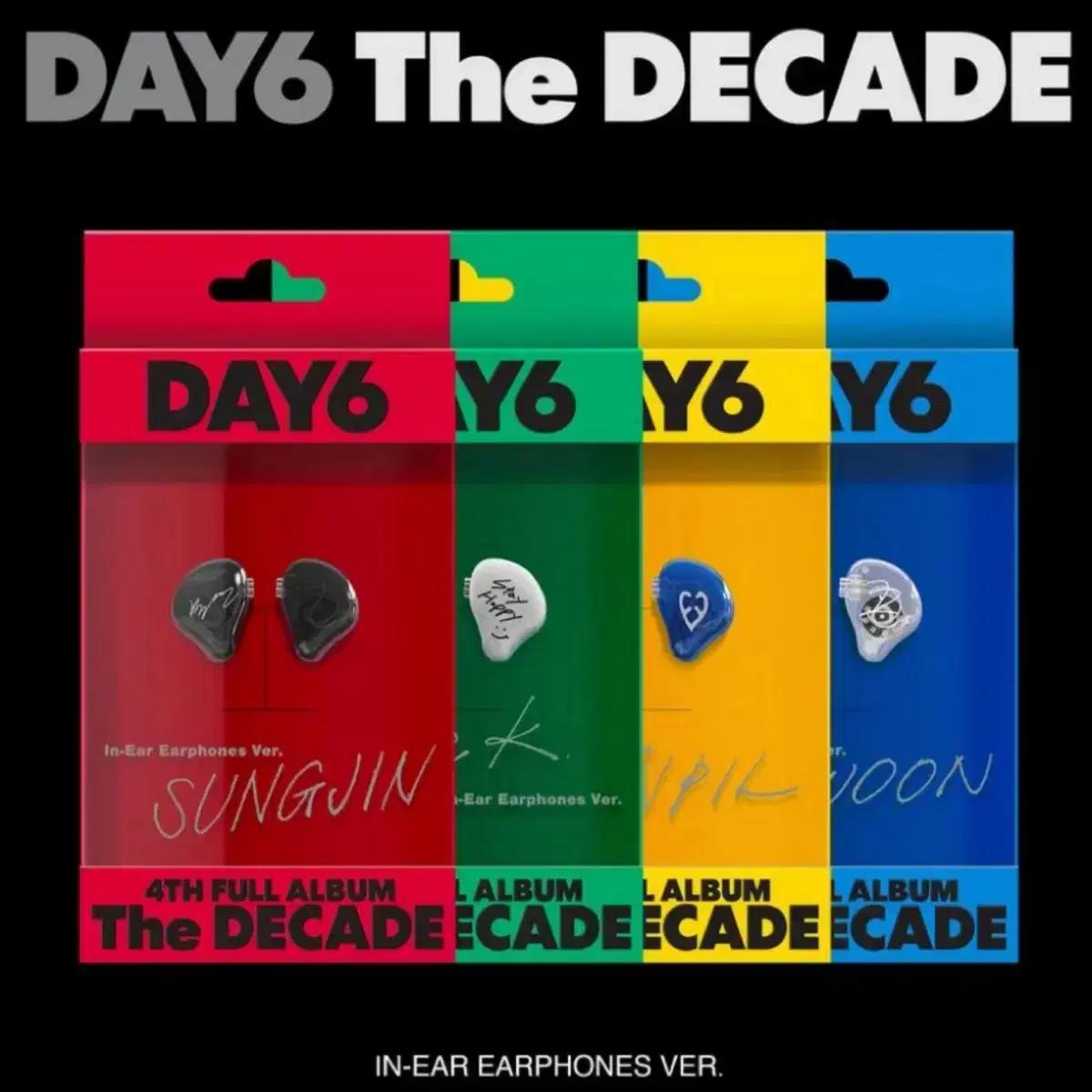 

В натуре) Day6 Альбом Десятилетия Внутриканальные Sungjin