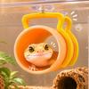 Tunnel For Reptiles Terrarium Hollow Hiding Shelter With Suction Cups 3D Printed Gecko Cave For Home Apartment Office Farmhouse