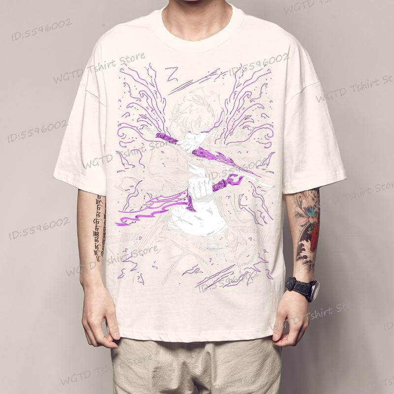 Solo Leveling T-Shirt Sung Jinwoo New Anime Manga Black Shirt Tee All Size Pro Choice Graphic T Shirts Oversized Vintage CLOTHES