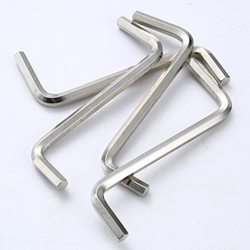 Rustproof Double Head Hex Key Wrench Spanner 6mm to 5mm & 5mm to 4mm For Enhancing Durability And Corrosion Resistance
