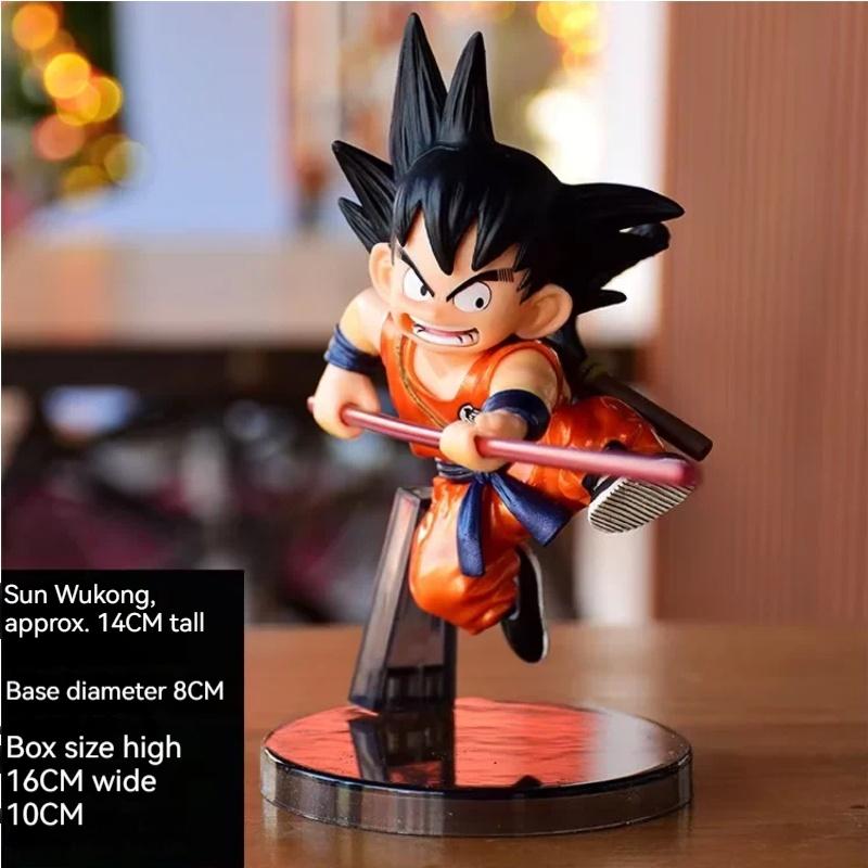 High Quality Dragon Ball Figurine, Sun Wukong Kobayashi Model Ornament, Anime Super Saiyan Desktop Decoration Gift