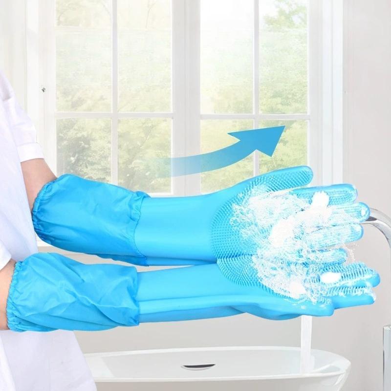 Soft Silicone Pet Grooming Gloves For Dog Cat Bathing Shower Cleaning Hair Removal Massage Glove