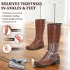 Heavy Duty Boot Stretcher for Women and Men Adjustable Shoe Trees Relieves Tightness for Western Cowboy Hiking Work Riding Boots