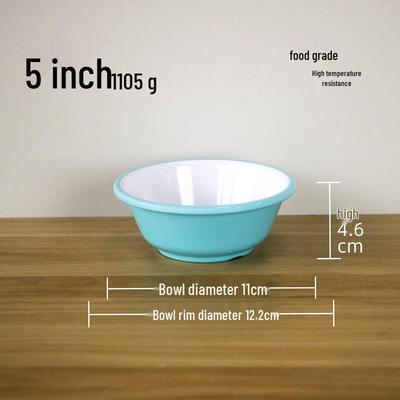 LIJIA FITMENT Melamine Cafeteria Dinnerware Sets