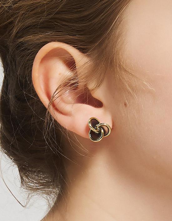 Dana Burton Nouvelle Twist Nut Earrings