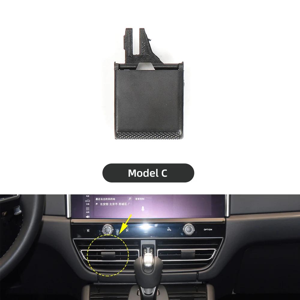 95B819110D Car Front Rear AC Air Vent Outlet Tab Clip Repair Kit Air Conditioning Vent Outlet Clip For Porsche Macan 2018-2025