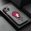 Pixel Style Cute Chainsaw Man Phone Case For iPhone 17 Air 16 e 15 14 13 12 11 Pro Max Plus Mini SE 2020 2022 Transparent Cover