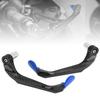 1 Pair of Carbon   Motorcycle Brake   Levers Handlebar   Guard(Red)