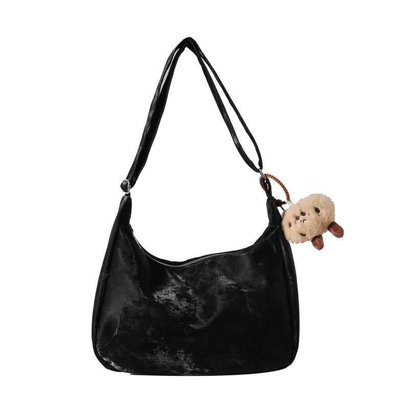 Large-capacity messenger bag women's 2025 summer new versatile shoulder college student class bag tote bag