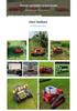 Remote Control Smart Lawn Mower for Complex Terrain and Roadside Weeding