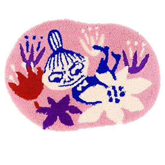 

Suminoe Mat Pink 55 x 75cm Moomin Kobana Mat 14300583 рожевий