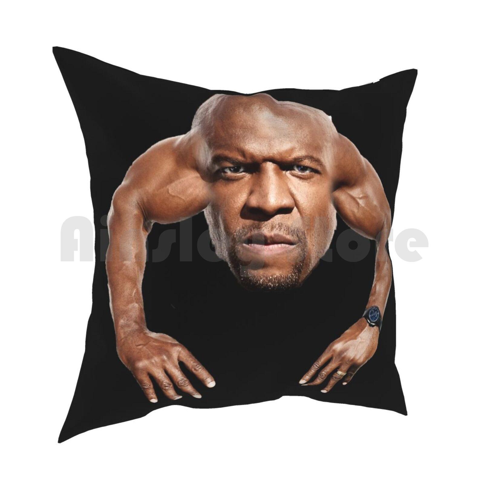 Terry Crews Meme Arms Pillow Case Printed Home Soft DIY Pillow Cover Terry Crews American Actor Comedian Activist Artist 30x30cm 12x12in