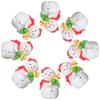 Dollhouse Deer Fairy Garden Santa Claus Figurines Xmas Tree Miniature Snowman Christmas Accessory