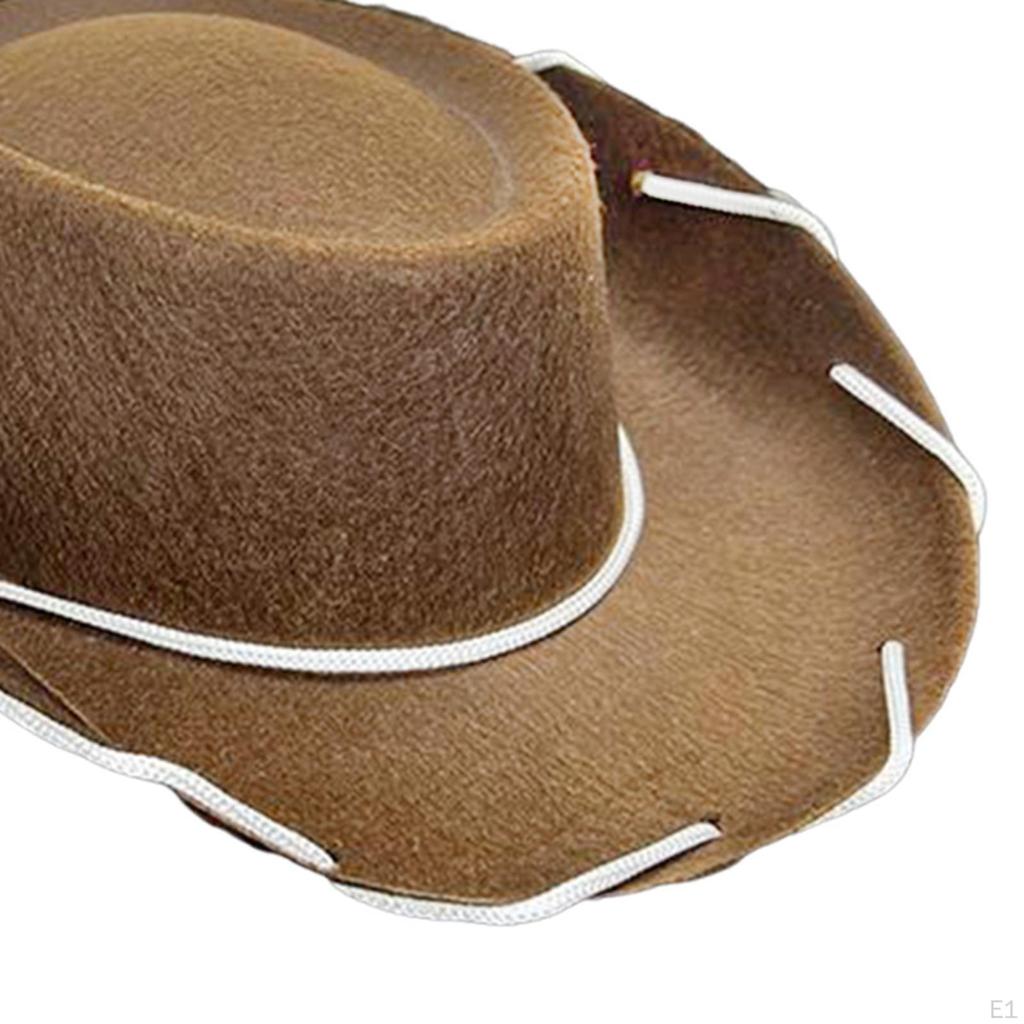 Autentický klobouk ve westernovém stylu pro venkovní výlety