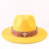 Popular European and American Classic Simple Flat-brimmed Top Hat Men's and Women's Fashionable and Elegant Versatile Jazz Hat Top Hat