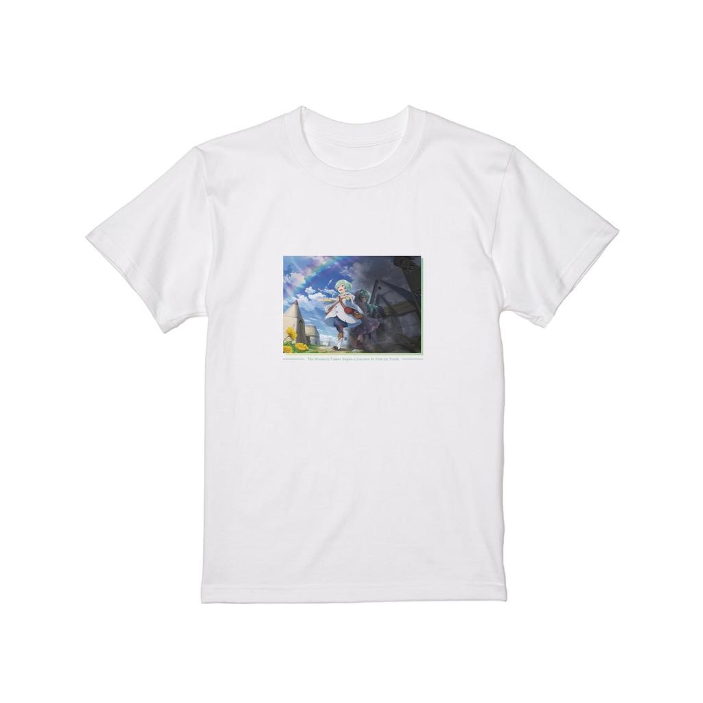 TV Anime "The Weakest Tamer Starts a Garbage Collection Journey." Teaser Visual T-Shirt Men's Size M