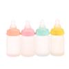 6Pcs 1:12 Dollhouse Miniatures Milk Bottle Baby Bottle Model Doll House Decor