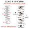304 Stainless Steel Y‑Shape Compression Spring | 305mm Length, Wire 0.6–4mm, OD 4–35mm