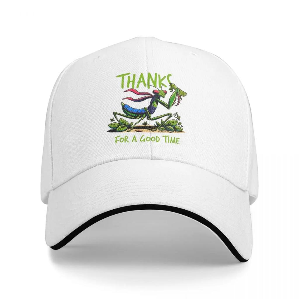 Baseball Caps Praying Mantis Thanks For A Good Time Fun Casquette Men Women Outdoor Spring Hats
