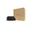 Coach Wyatt 20 Logo del Marchio Chiusura a Zip Tela Rivestita Borsa a Tracolla Piccola Borse da Uomo Carbone CW365-QBMI5