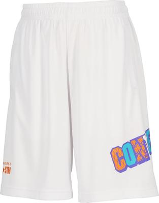 Basketball Shorts Practice Pants White (with Pockets)